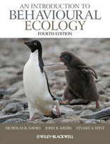 An Introduction to Behavioural Ecology West Stuart A., Krebs John R., Davies Nicholas B.