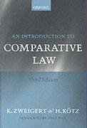 An Introduction to Comparative Law - Kotz Hein
