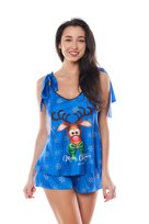 Anais Komplet Aster Blue XS Niebieski