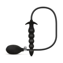 Anal Collection - Inflatable Anal Plug with Pump 20 cm - Black Admiranda