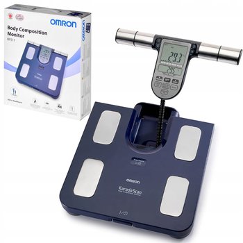 ANALITYCZNA WAGA ŁAZIENKOWA ANALIZATOR SKŁADU CIAŁA BIA OMRON 8 CZUJNIKÓW - Omron