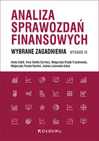 Analiza sprawozdań finansowych Opracowanie zbiorowe