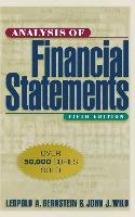 Analysis of Financial Statements Bernstein Leopold, Wild John J.