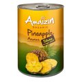 ANANAS PLASTRY W SOKU WŁASNYM (PUSZKA) BIO 400 g - AMAIZIN - Amaizin