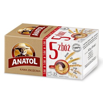 Anatol, kawa zbożowa 5 Zbóż, 35 saszetek - Anatol
