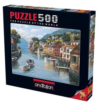 Anatolian, puzzle, Domki nad zatoką, 500 el. - Anatolian