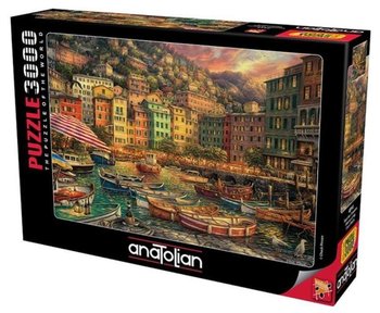 Anatolian, puzzle, Włochy, Kolorowa zatoka, 3000 el. - Anatolian