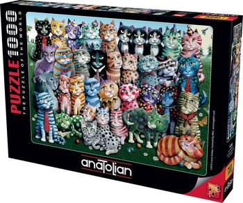 Anatolian, puzzle, Zjazd rodzinny kotów, 1000 el. - Anatolian