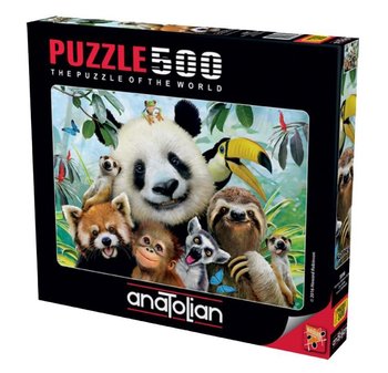 Anatolian, puzzle, ZOO Selfie, 500 el. - Anatolian