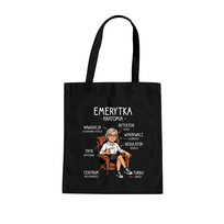 Anatomia emerytki - torba na prezent z okazji przejścia na emeryturę