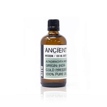 Ancient Wisdom, Olej bazowy Neem, 100 ml - ANCIENT WISDOM