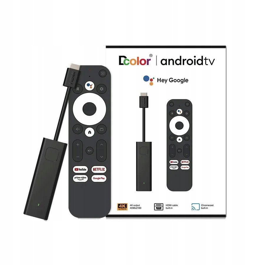 Фото - Медіаплеєр Android TV Box Android Smart Tv Dcolor Gd1 4K Android 11 Przystawka Wifi 