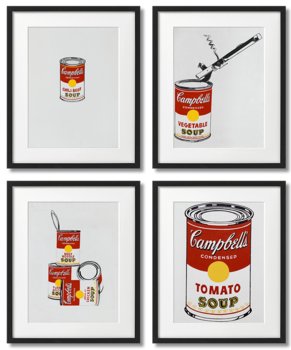 Andy Warhol, Puszki, Plakaty Pop Art. - DEKORAMA