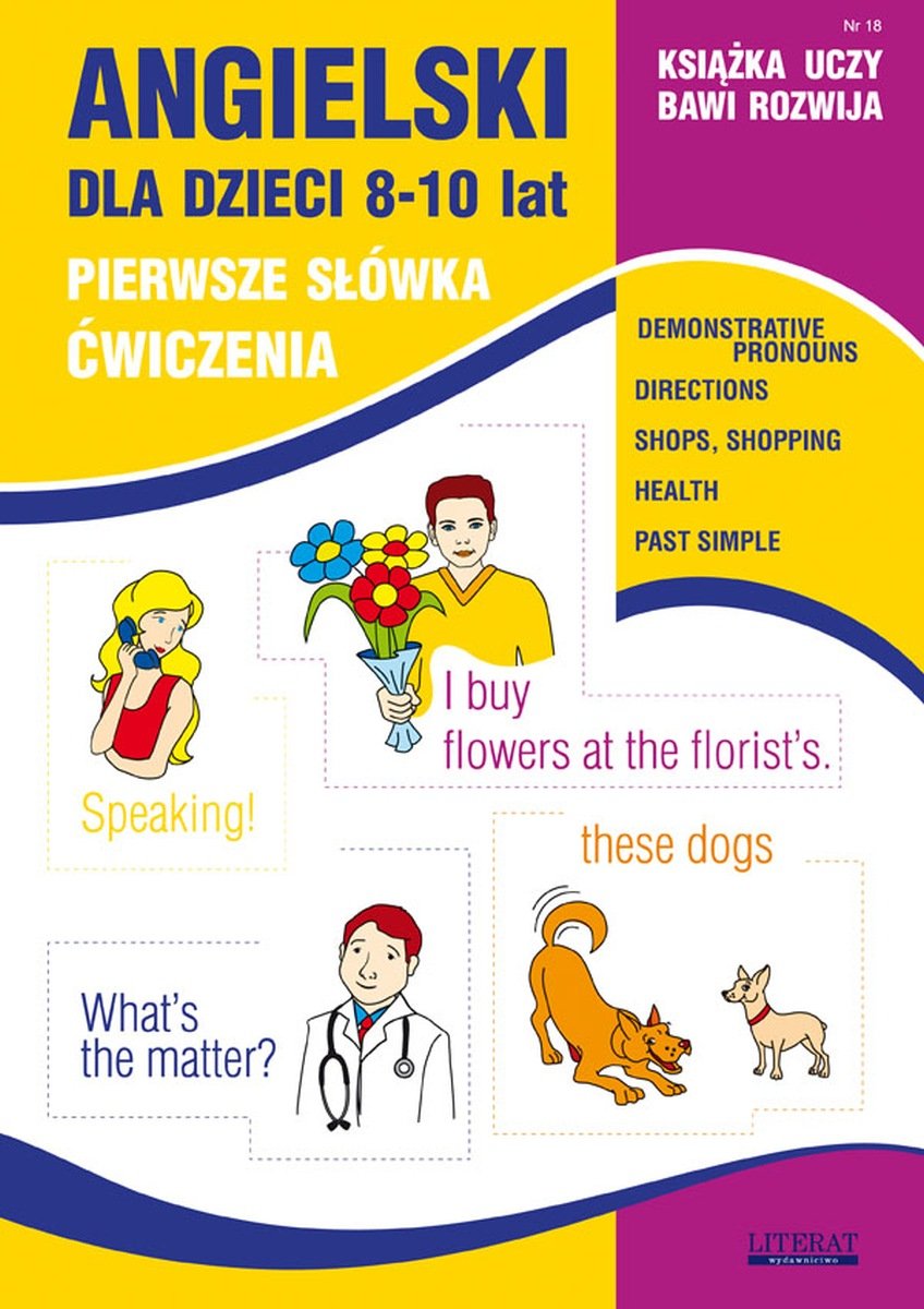 Książki Do Angielskiego Dla Dzieci Angielski dla dzieci 8-10 lat. Pierwsze słówka. Ćwiczenia - Bednarska
