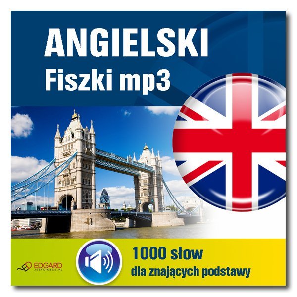 Angielski. Fiszki mp3. 1000 słówek dla znających podstawy - audiobook
