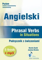 Angielski. Phrasal Verbs in Situations. Podręcznik z ćwiczeniami. Ebook + mp3 - audiobook