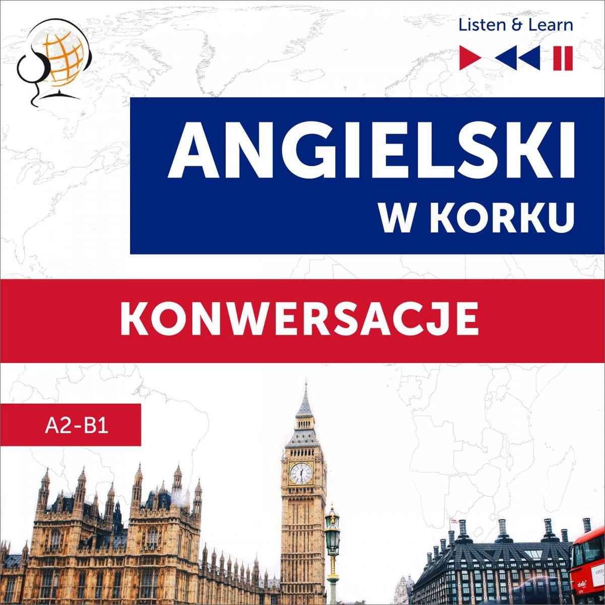 Angielski w korku. Konwersacje. Poziom A2-B1 - audiobook