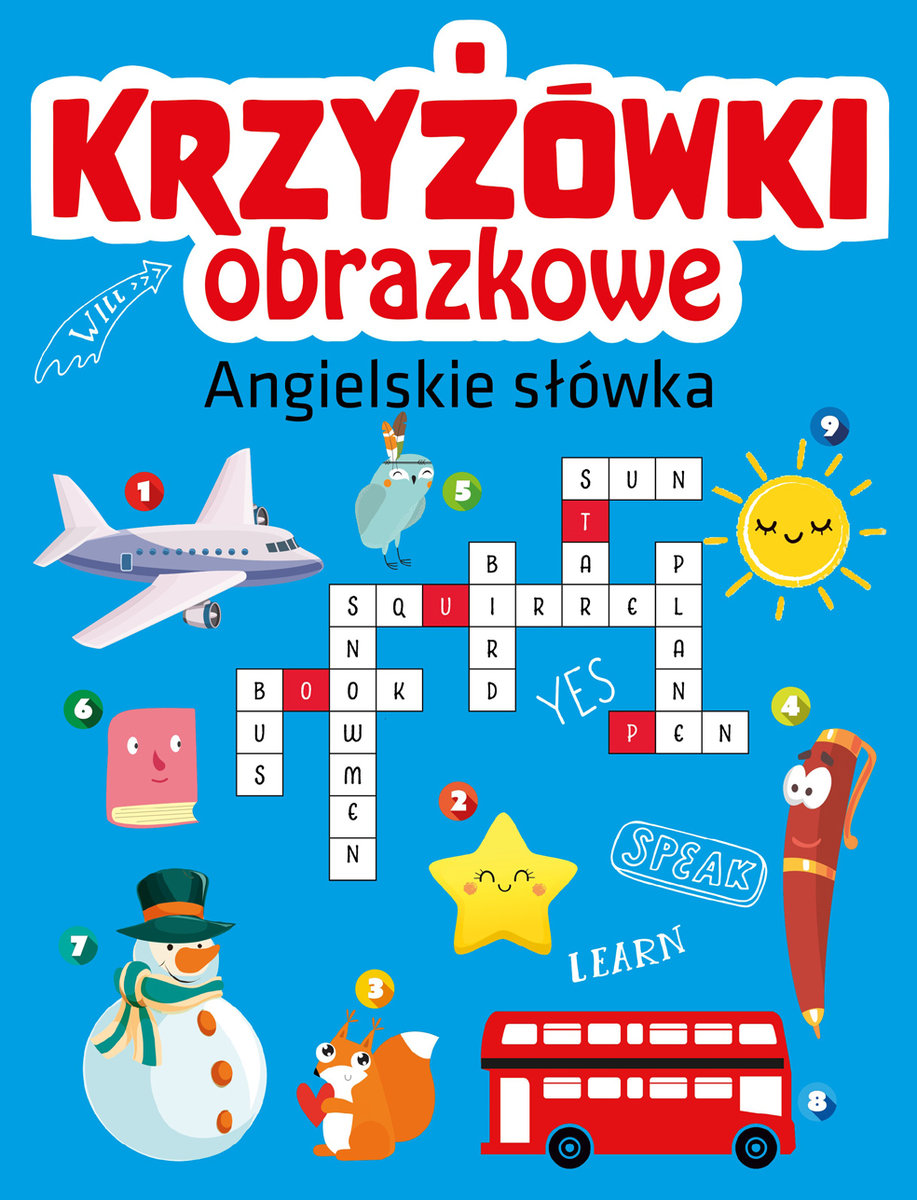 Angielskie Słówka. Krzyżówki Obrazkowe - Opracowanie Zbiorowe | Książka ...