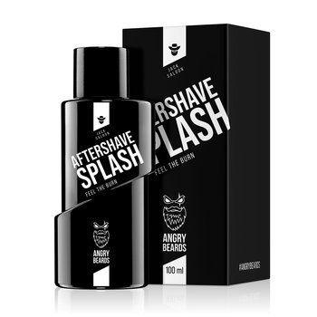 Angry Beards - Aftershave splash - Woda po goleniu Jack Saloon 100ml - Angry Beards