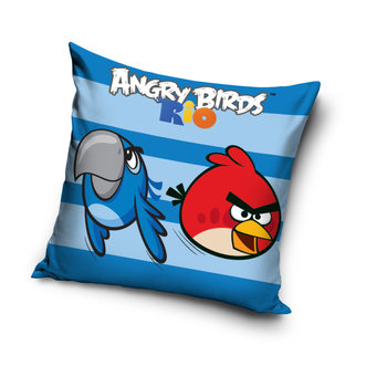 Angry Birds, Poduszka z poszewką, 40x40 cm - Mówisz i Masz