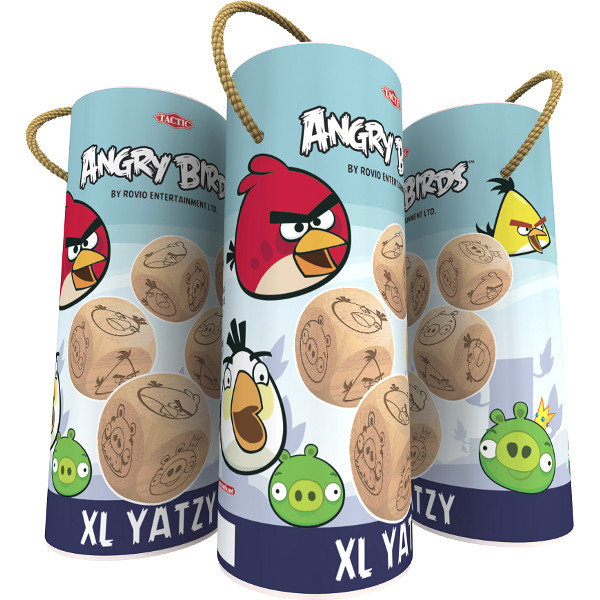 Фото - Настільна гра Tactic Angry Birds XL Yatzy, gra plenerowa, 