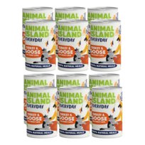 ANIMAL ISLAND Indyk i gęś dla kotów 12x400g