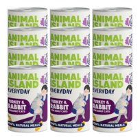 ANIMAL ISLAND Indyk i królik dla kotów 12x400g