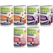 Animal Island Mix Smaków 6x400g Mokra Karma dla KOTA