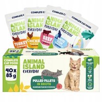 ANIMAL ISLAND Wołowina/Kurczak/Indyk/Ryba 40x85g