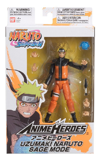 Фото - Фігурки / трансформери Bandai Anime Heroes, figurka kolekcjonerska Anime Heroes Naruto - Uzumaki Naruto 