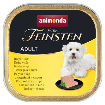 ANIMONDA Dog Vom Feinsten Adult indyk z żółtym serem 150g  - Animonda