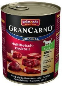 ANIMONDA GranCarno Adult Dog smak: Koktajl mięsny 6 x 800g - Animonda