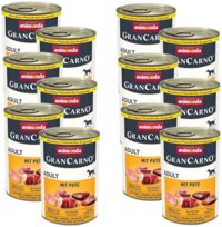ANIMONDA GranCarno Adult Mięso z indyka Mokra karma dla psa puszka 12x400g