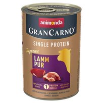 ANIMONDA GranCarno Single Protein Supreme Adult Dog Jagnięcina 400g