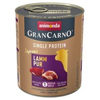 ANIMONDA GranCarno Single Protein Supreme Adult Dog Jagnięcina 800g