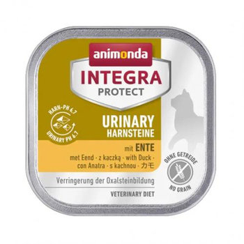 Animonda Integra Protein Urinary Oxalate Harnsteine Z Kaczką - Mokra karma dla kota - Miseczka 100g - Animonda