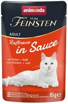 ANIMONDA VF Raffinesse in Sauce chicken veal kurczak cielęcina w sosie 85g