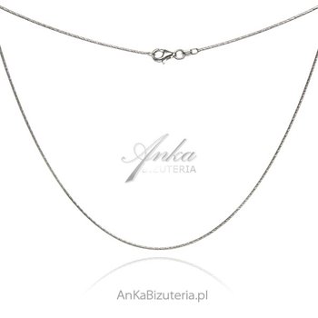 AnKa Biżuteria, Łańcuszek srebrny rodowany NUANCE - łańcuszek włosk - AnKa Biżuteria