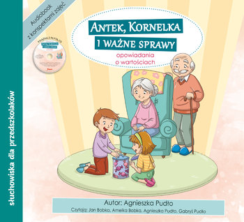 Antek, Kornelka i ważne sprawy. Konspekty, opowiadania o wartościach + CD - Pudło Agnieszka