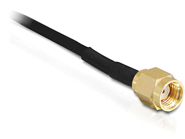 Antena DELOCK RP-SMA, 6.5 dbi