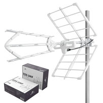 Antena Dvb-T2 Spacetronik Eos Uhf White Dziesiątki kanałów Doskonała jakość
