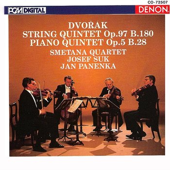 Antonin Dvorak Quintets, Op. 97 & 5 - Smetana Quartet