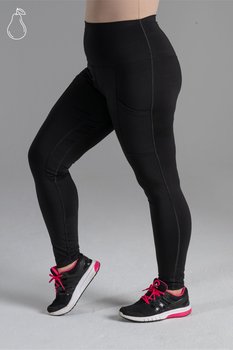 Antycellulitowe wyszczuplające legginsy z kieszeniami model Gruszka S / Czarny - Inna marka