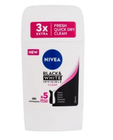 Empik Antyperspirant dla kobiet Black & White Invisible Clear Marki Nivea
