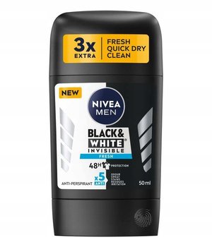 Antyperspirant dla mężczyzn Men Invisible For Black &amp; White Fresh<br /> Marki Nivea - Inna marka