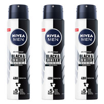 Antyperspirant męski NIVEA MEN Black White 3 szt.