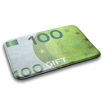 Antypoślizgowy Dywanik do Łazienki 90x60 cm - Banknot Euro Pieniądz - Coloray