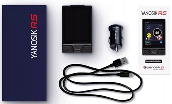 Antyradar Yanosik RS 2,8” 360 mAh GPS GPSR USB-C - Yanosik