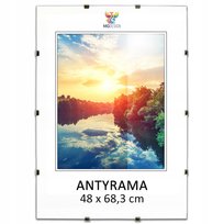 Antyrama plexi 48x68,3 cm foto ramka na zdjęcie dyplom plakat POSTERGALERIA