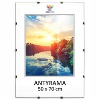 Antyrama plexi w rozmiarze 50x70 cm B2 POSTERGALERIA